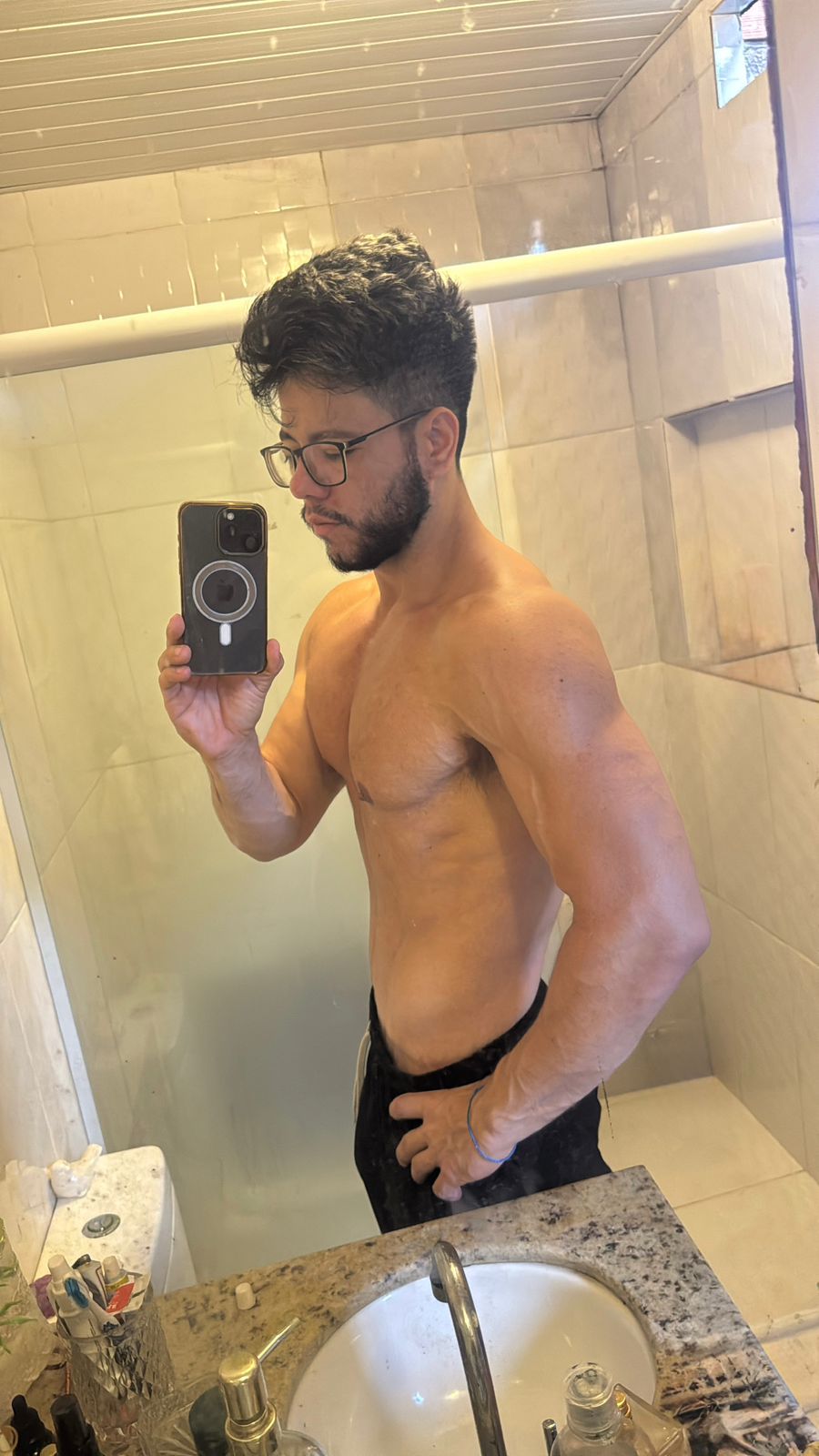 Reginaldo antes e depois